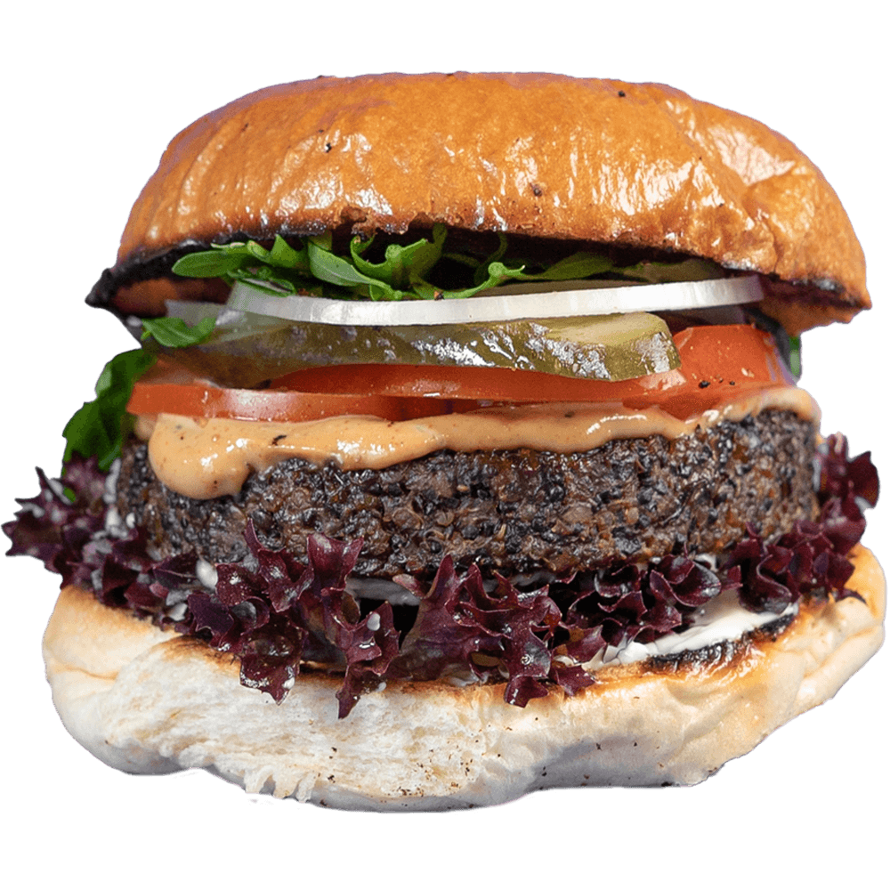 Quinoa-Lentils Burger - Vegan burger at Lia's Kitchen Berlin